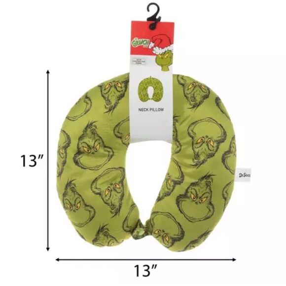 The Grinch Neck Pillow - Picture 2 of 2